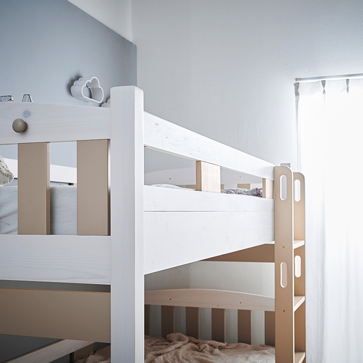 引き出し収納付き 二段ベッド EMMA(エマ) 3色対応の通販情報