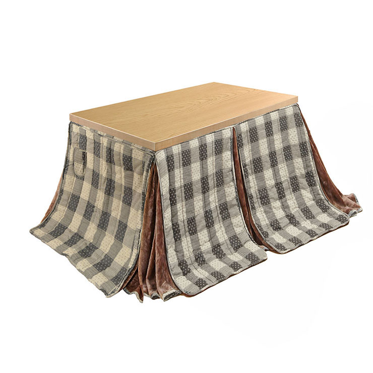 こたつ セット タンスのゲン こたつ 一人用 長方形 こたつセット ハイタイプ 3