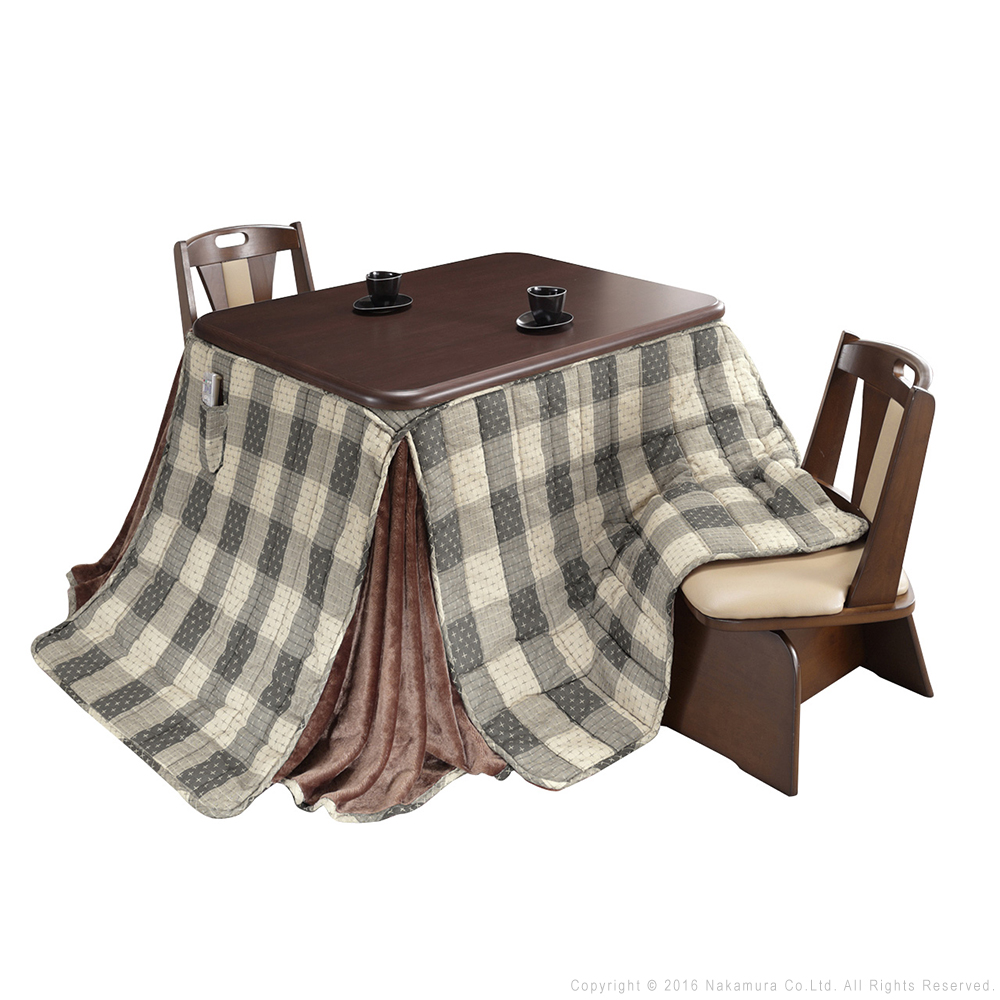 こたつセット 4点セット ダイニングこたつ アコード 105x80cm +専用省