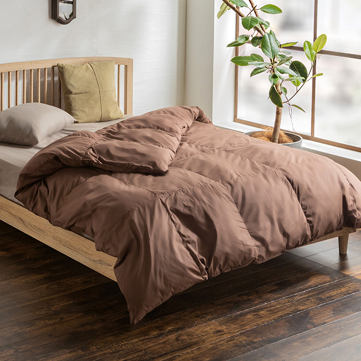 ロイヤルゴールドラベル】日本製 国内洗浄トリプルウォッシュ 羽毛布団