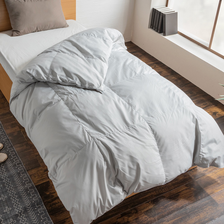 ロイヤルゴールドラベル】日本製 国内洗浄トリプルウォッシュ 羽毛布団