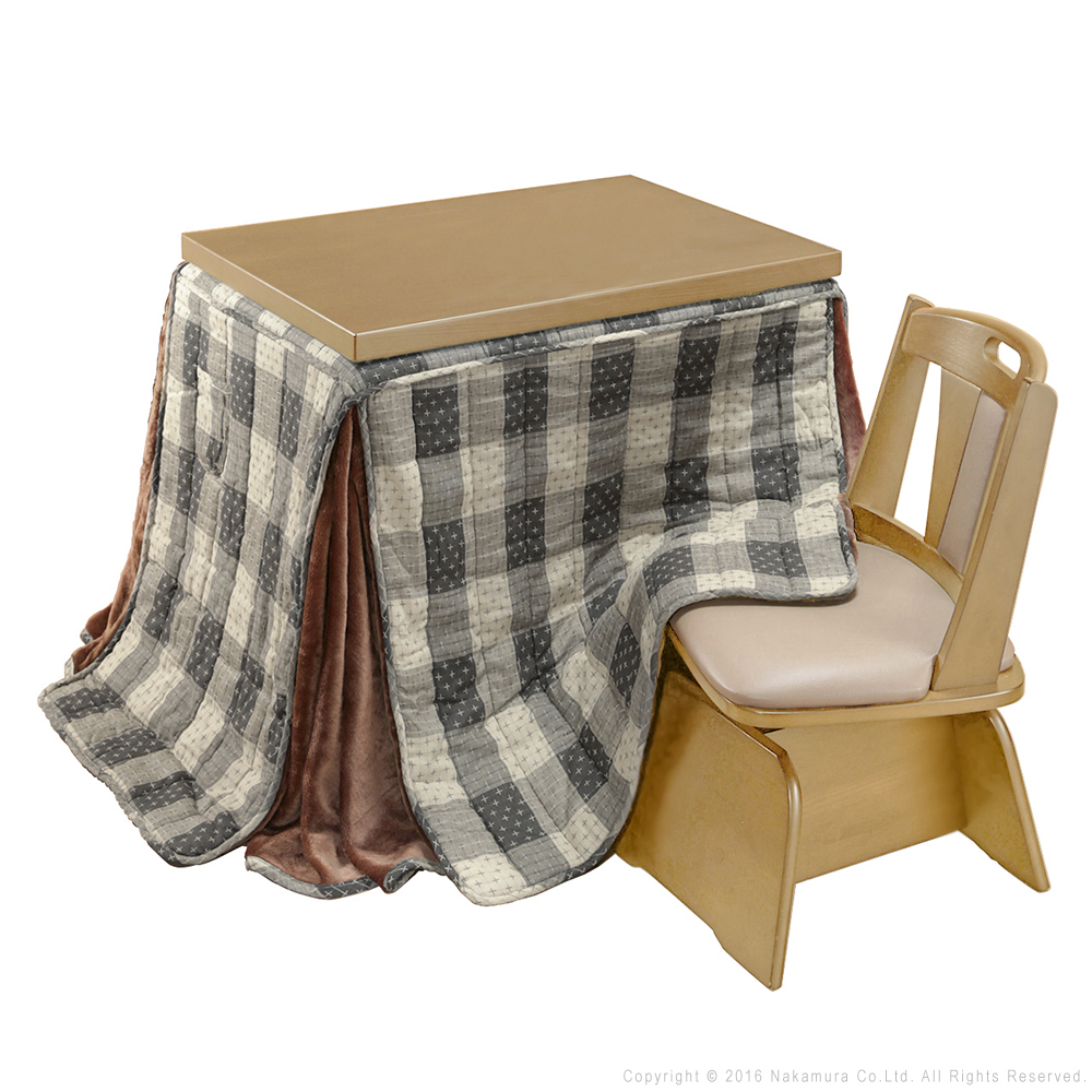 パワフルヒーター 高さ調節可能 ダイニングこたつSKUTT(スクット) 3点