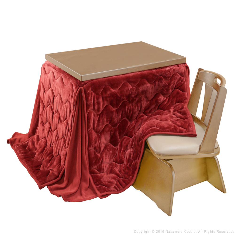 パワフルヒーター 高さ調節可能 ダイニングこたつSKUTT(スクット) 3点