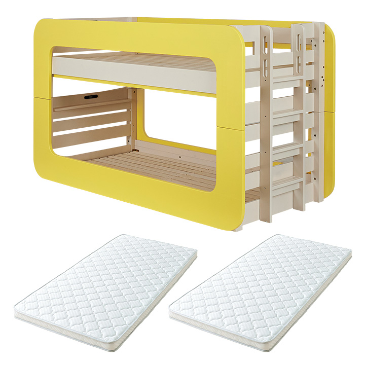 マットレスセット 特許構造 二段ベッド Colony(コロニー) 5色対応の