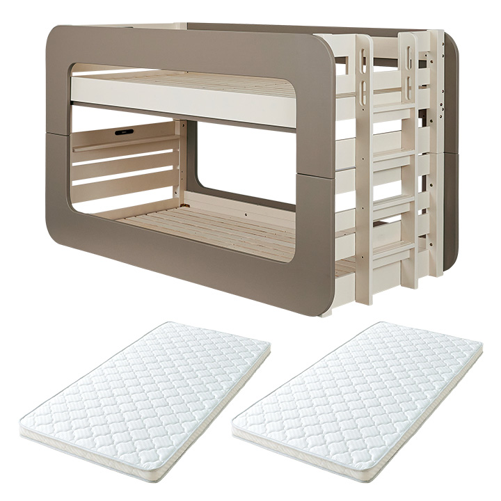 こっとんさま専用② マットレスセット 特許構造 二段ベッド Colony(コロニー) 5色対応の