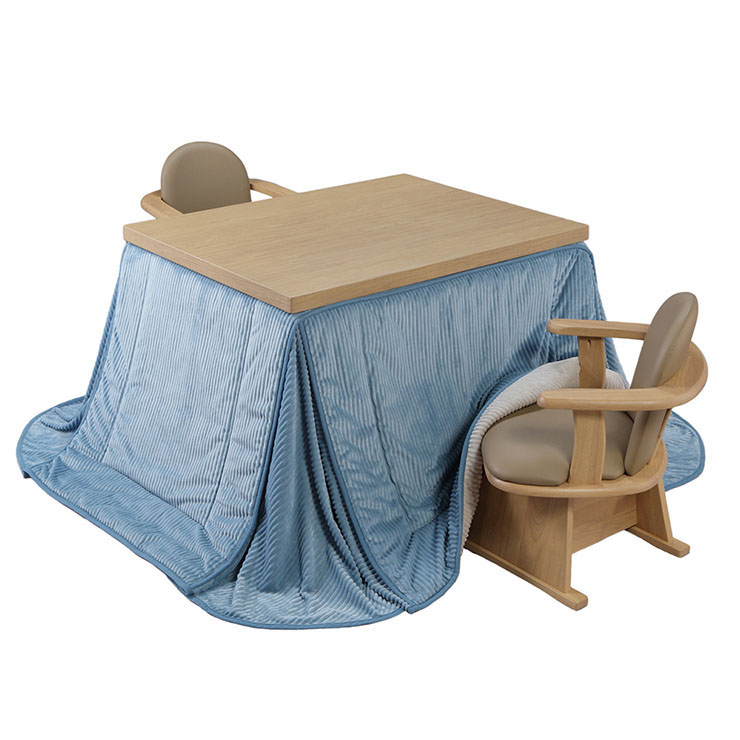 パワフルヒーター 高さ調節可能 ダイニングこたつSKUTT(スクット) 4点