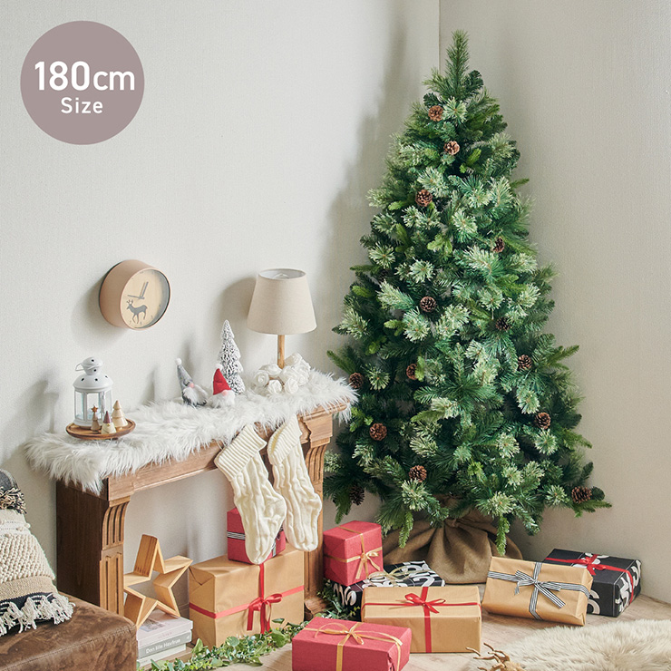 2way！ハーフ コーナー】クリスマスツリー Luminous(ルミナス) 120cm