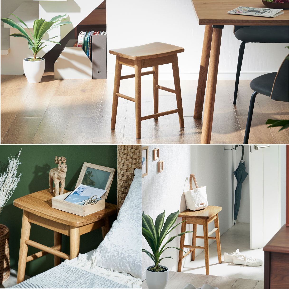 高級質感ラグジュアリースツール スツール チェア 1脚 完成品 天然木スツール Vigil(ビジル)の通販情報