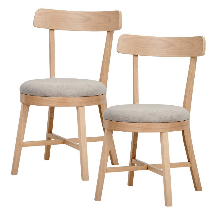 ダイニングチェア 椅子 2脚セット 北欧風ダイニングチェア Aldeno