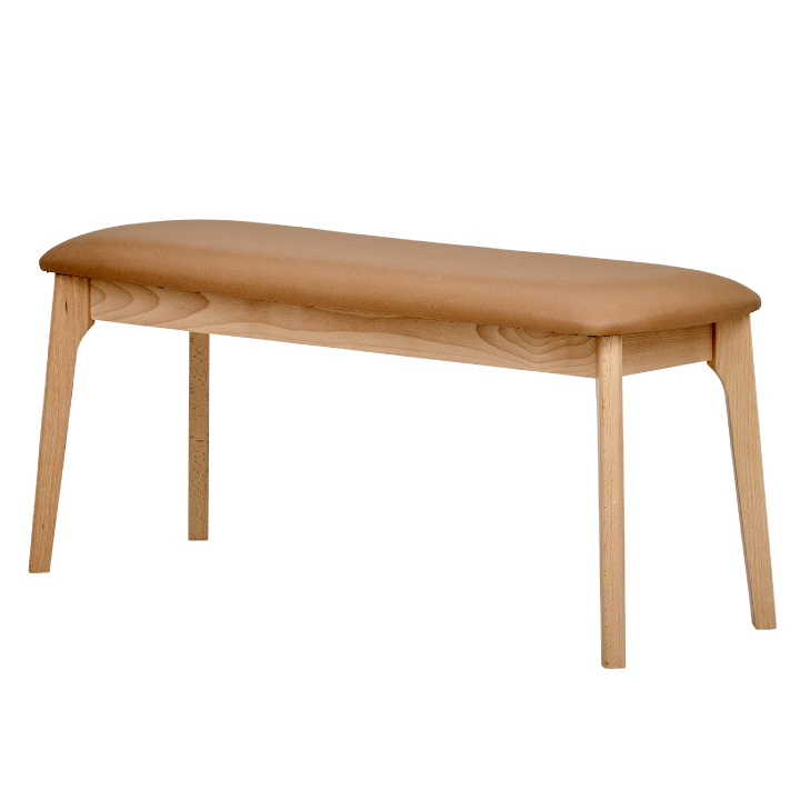 ダイニングベンチ 幅100cm 北欧風ダイニングベンチ Aldeno(アルデーノ