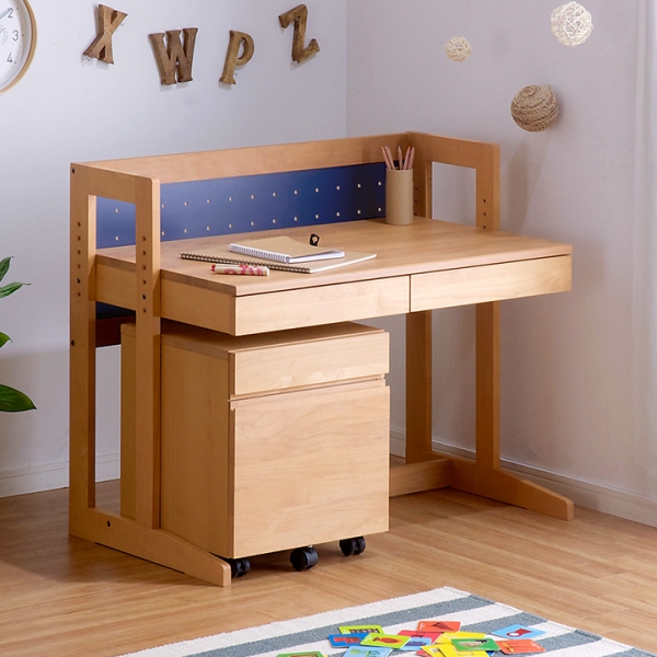 国産学習机 2点セット MUCMOC(ムックモック) 無垢材 杉工場の通販情報
