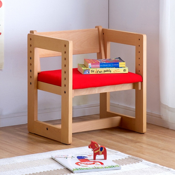 完成品 国産学習チェア MUCMOCchair(ムックモックチェア) ビーチ無垢材