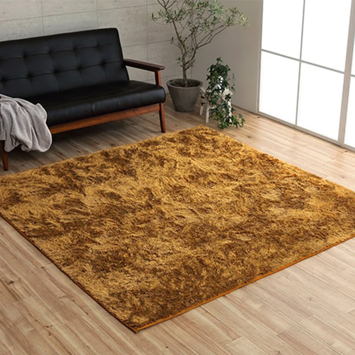 シャギーラグ ルフォン 130x185cm 約1.5畳 6色対応の通販情報 - 家具