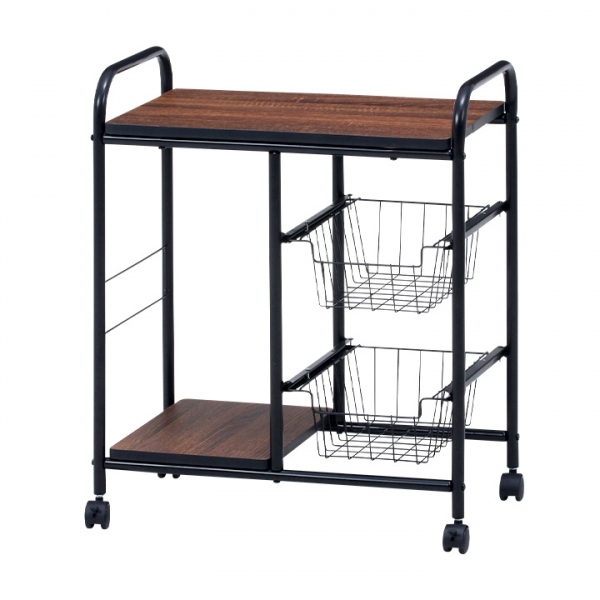 キャスター付き キッチンワゴン FBC-02-1 2色対応の通販情報 - 家具