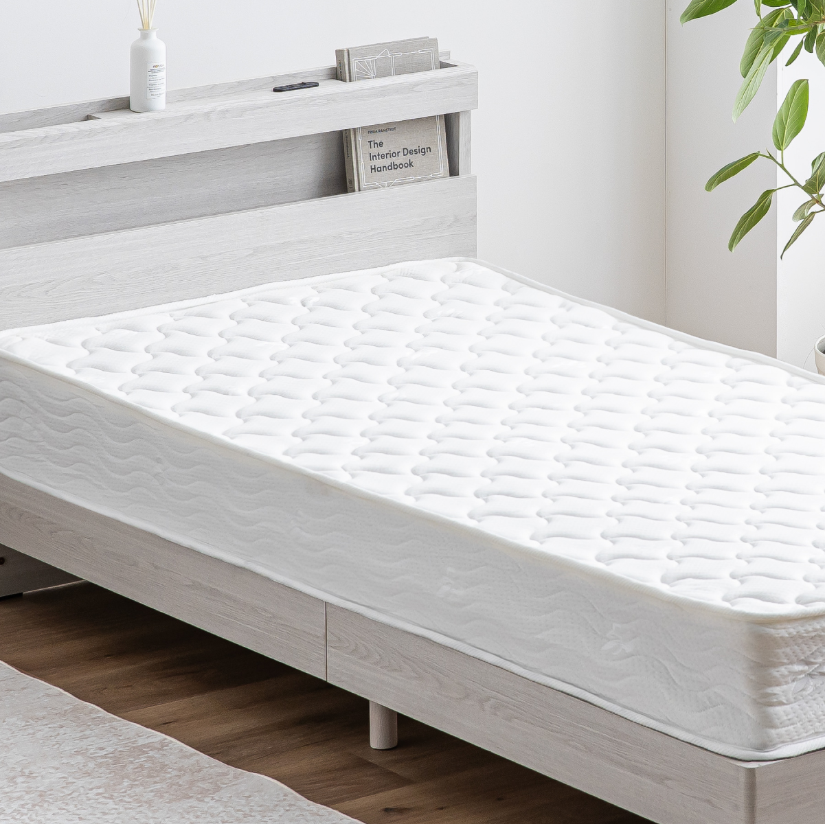 マットレス 高反発 クイーンサイズ ボンネルコイルマットレス 厚さ20cm