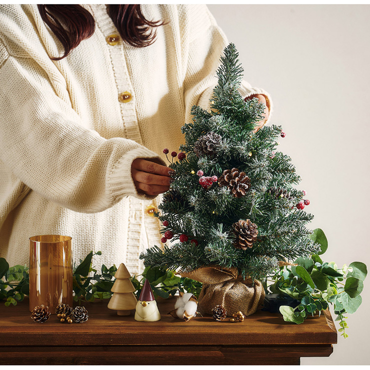 クリスマスツリー 卓上 Wish(ウィッシュ) 高さ45cmの通販情報 - 家具