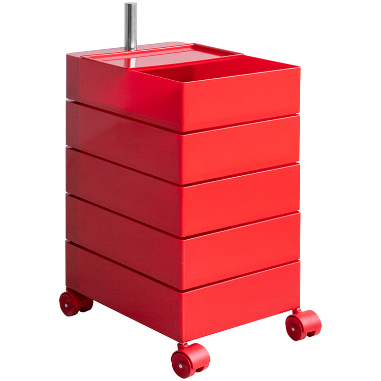 マルチワゴン Pluna 5段タイプ 9色対応の通販情報 - 家具通販の