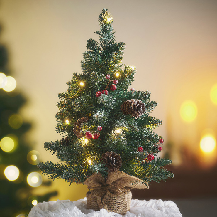 クリスマスツリー 卓上 Wish(ウィッシュ) 高さ45cmの通販情報 - 家具