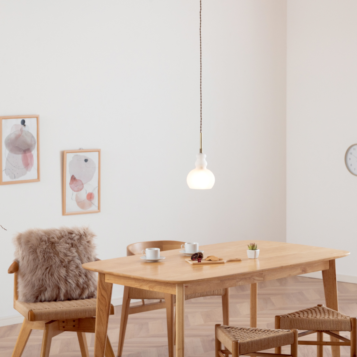 ペンダントライト シーリングライト 1灯 LED電球 ガラスシェード