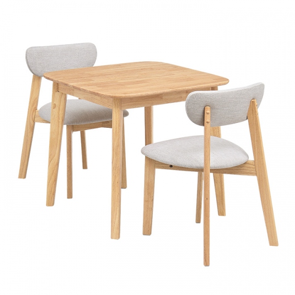 ダイニング3点セット 幅75cm Cocotte3(ココット3) 4色対応の通販