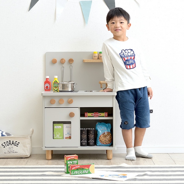 組立品 おままごとキッチン poet(ポエト) 4色対応の通販情報 - 子供用