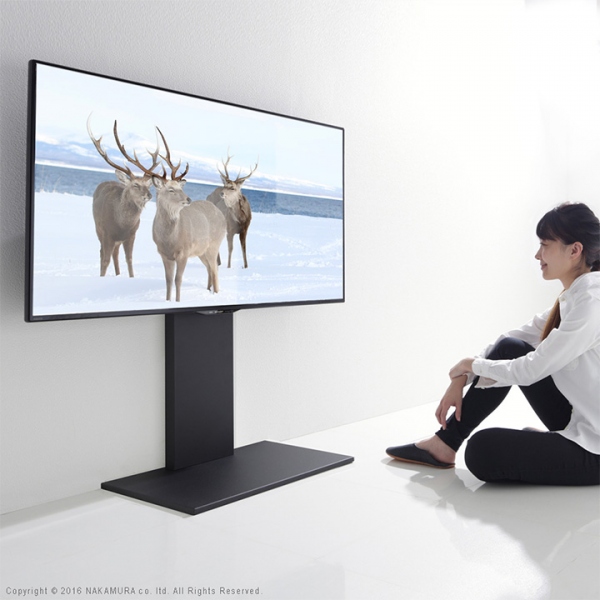 60インチ対応 WALL(ウォール) ロータイプ 壁寄せTVスタンドの通販情報