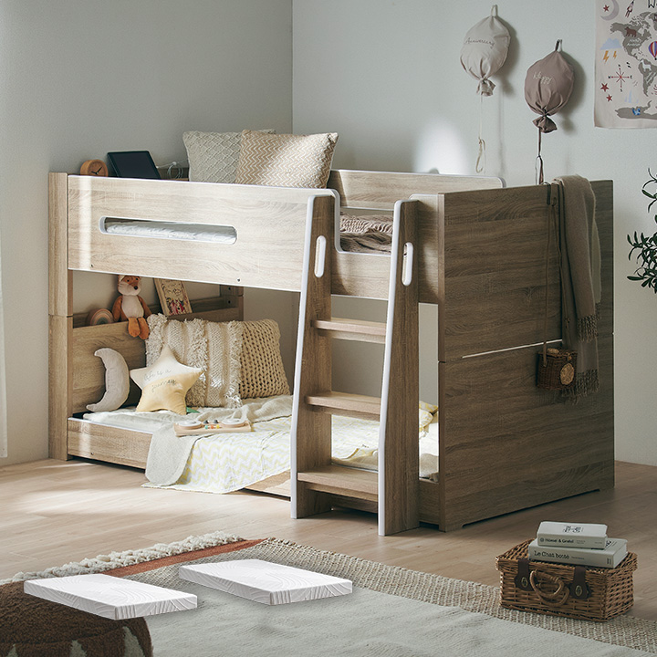 二段ベッド Britt(ブリット)＋Unity(ユニティ) 3色対応の通販情報