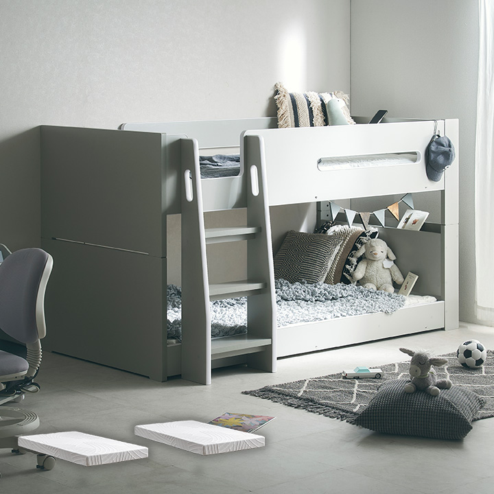 二段ベッド Britt(ブリット)＋Unity(ユニティ) 3色対応の通販情報