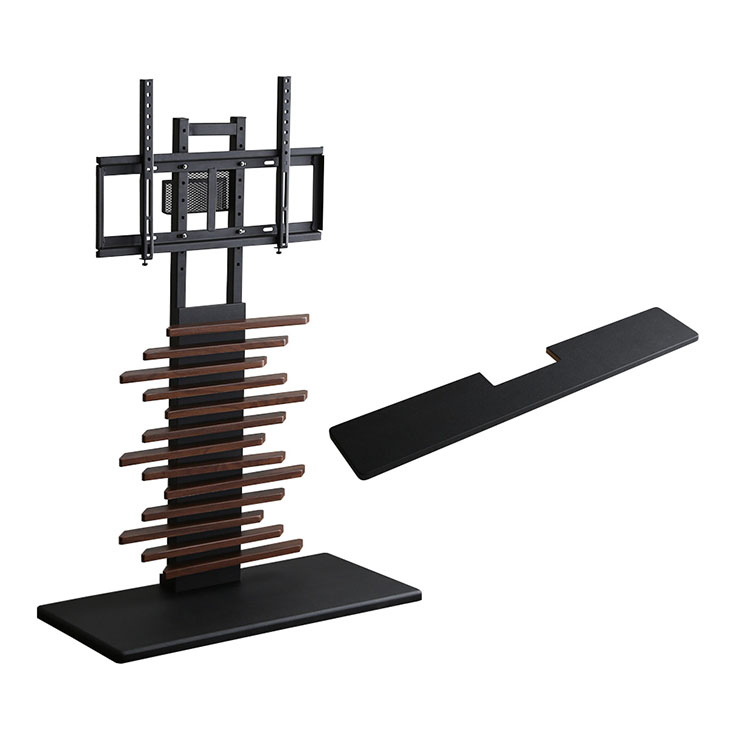 デザインテレビスタンド 専用サウンドバー棚板 セット Darrell(ダレル