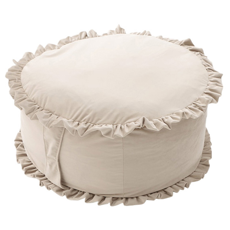 布団収納ケース ふとん収納 フリル　2セット EC限定】クッションになるふとん収納ケース フリル S ピンク