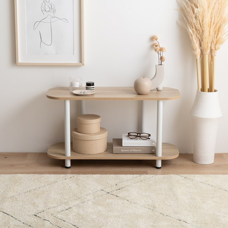 2段ラック Palam(パラム) 幅80cm 2色対応の通販情報 - 家具通販の