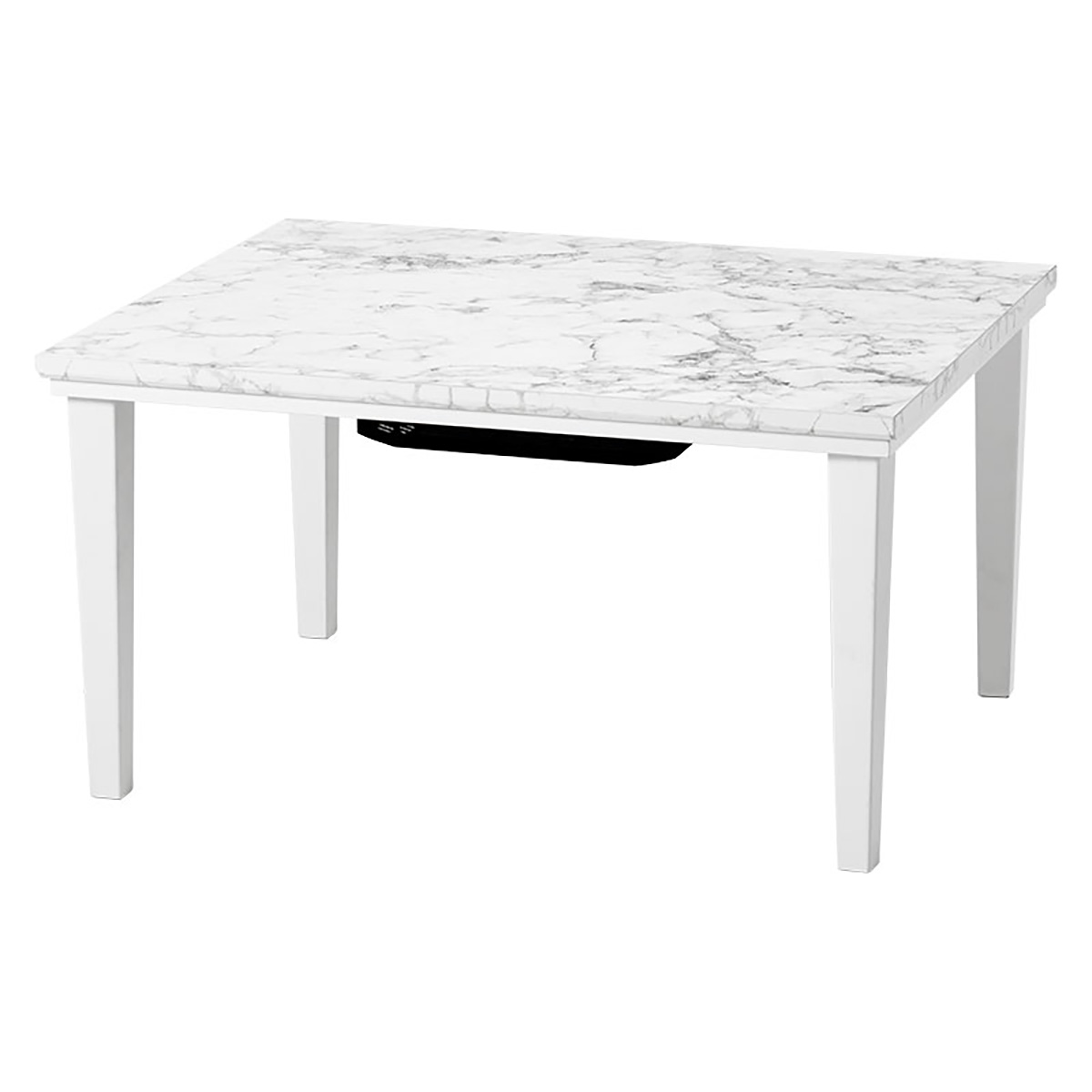 こたつ こたつテーブル 長方形 75x60cm 単品 カジュアルコタツ Arula