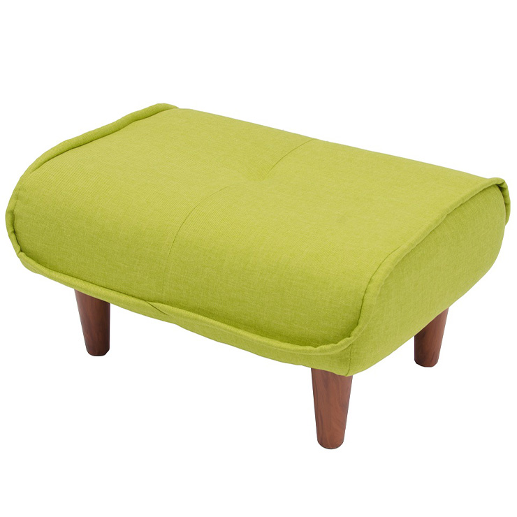 日本製 (ブラウン脚 150mmタイプ) Ottoman(オットマン) 18色対応
