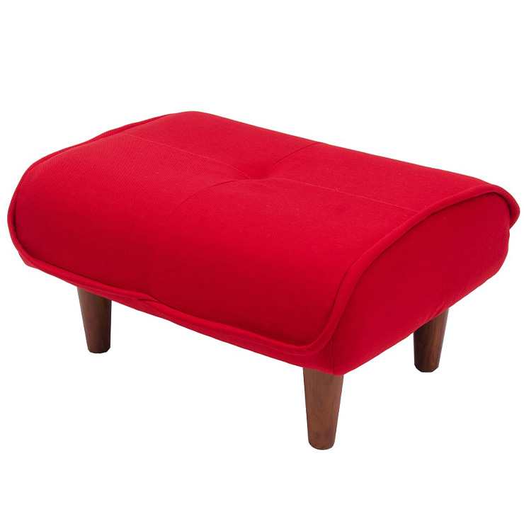 日本製 (ブラウン脚 150mmタイプ) Ottoman(オットマン) 18色対応
