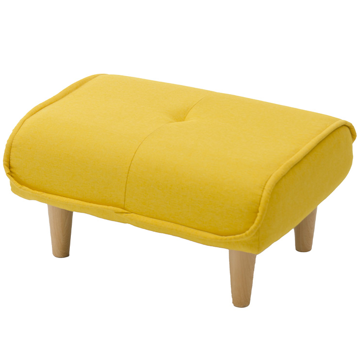 日本製 (ブラウン脚 150mmタイプ) Ottoman(オットマン) 18色対応の通販
