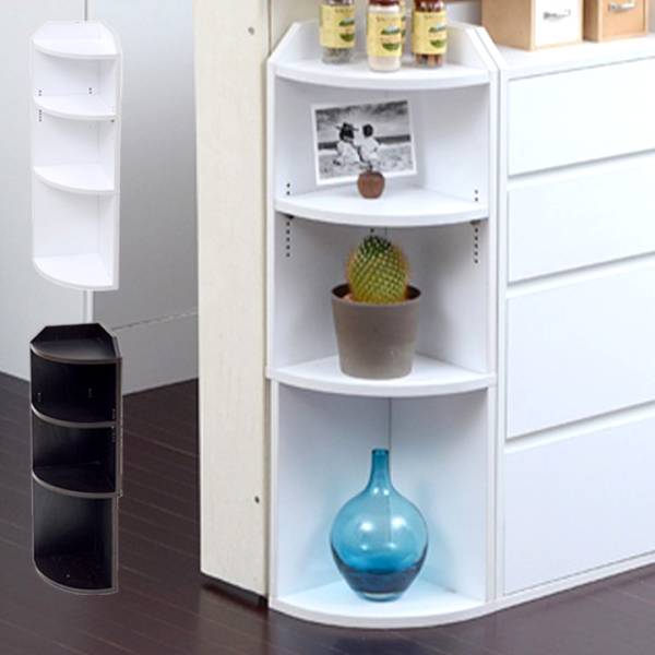 カウンター下収納 コーナー 幅22cm YHK-0207 2色対応