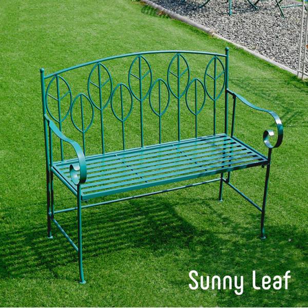 椅子 アイアン製ガーデンベンチ単品販売 Sunny Leaf サニーリーフ