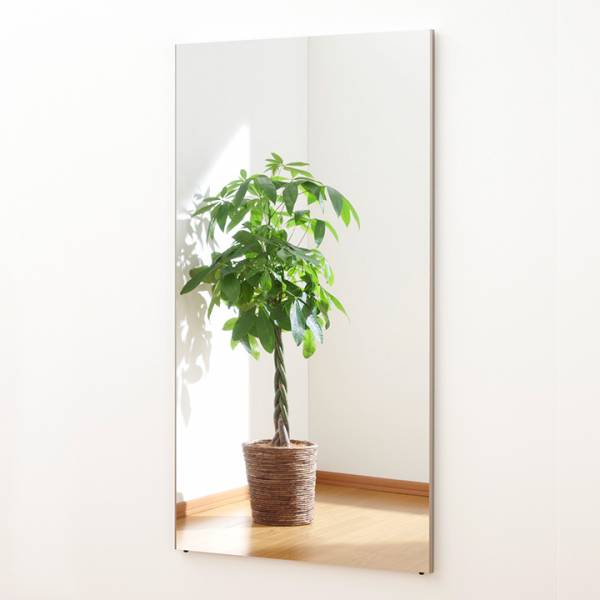 日本製 割れない軽量ミラー リフェクスミラー スタンダード W80xH150cm 2タイプ 8色展開