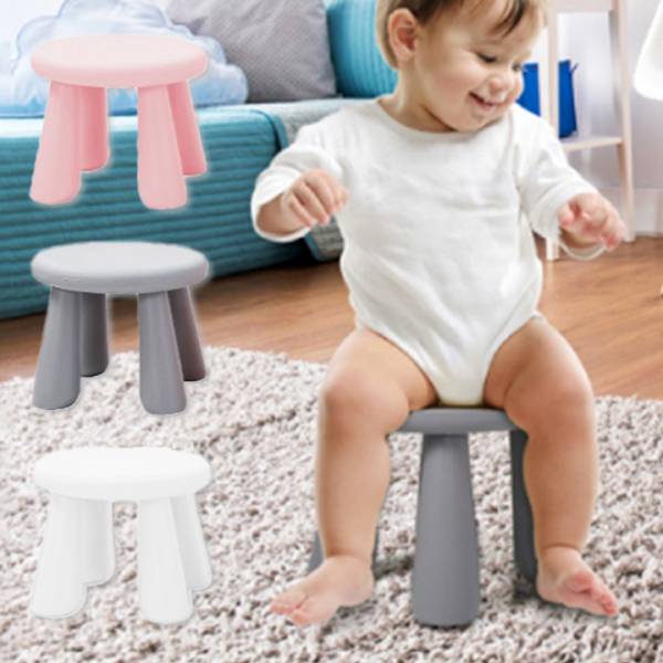 ifam(アイファム) キッズスツール 直径28cm チェア単品