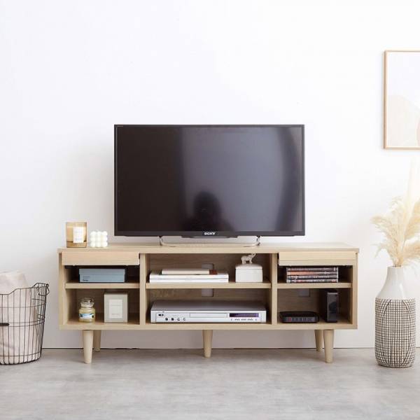 テレビボード Tonny フラップ扉テレビ台 幅110cm 2色対応