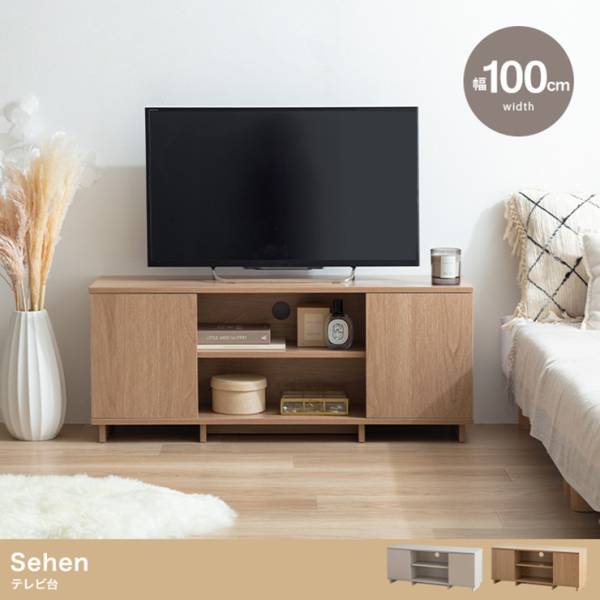 テレビボード Sehen テレビ台 幅100cm 2色対応