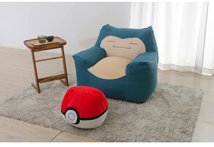 ポケモン カビゴン ビーズソファ Pokemonの通販情報 家具通販のわくわくランド 本店