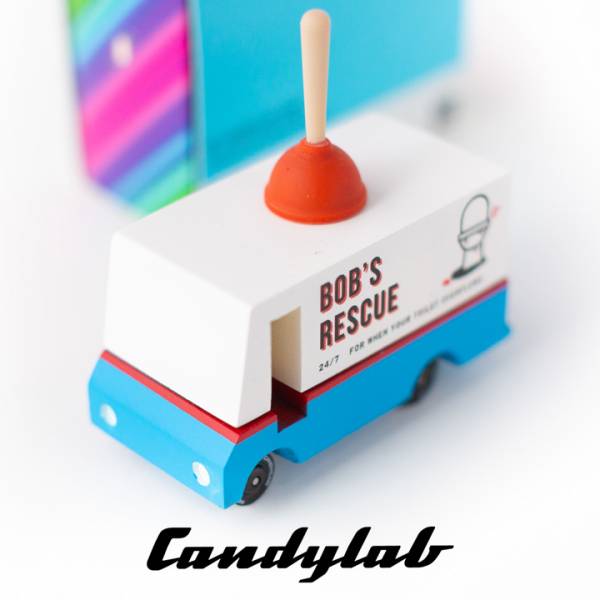 正規輸入品 ブルックリン発 ウッドカー Candylab(キャンディラボ) Plumbing Van CND U646