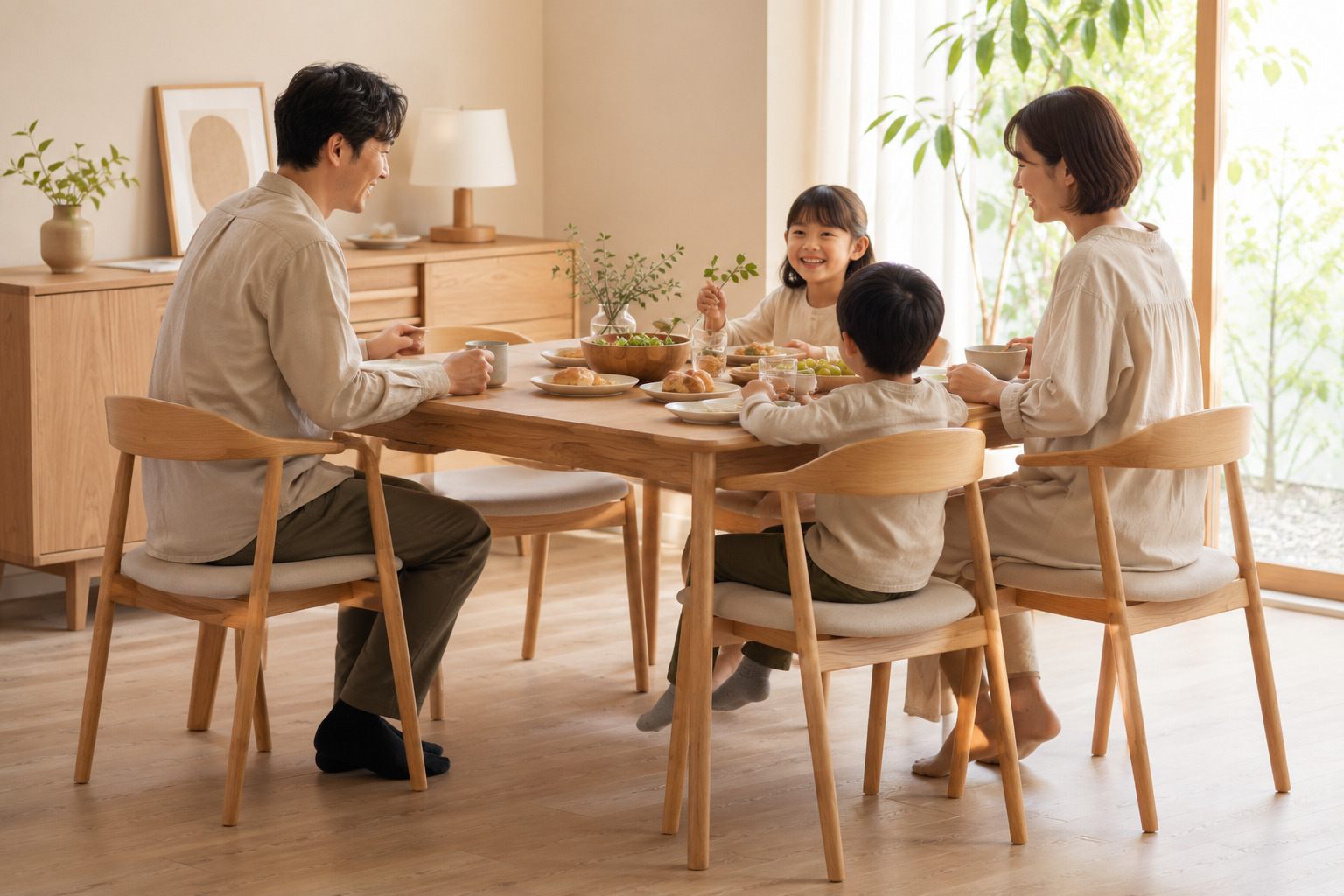 家族の団らん